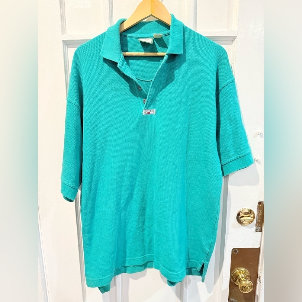 Levi's Aqua Polo Shirt